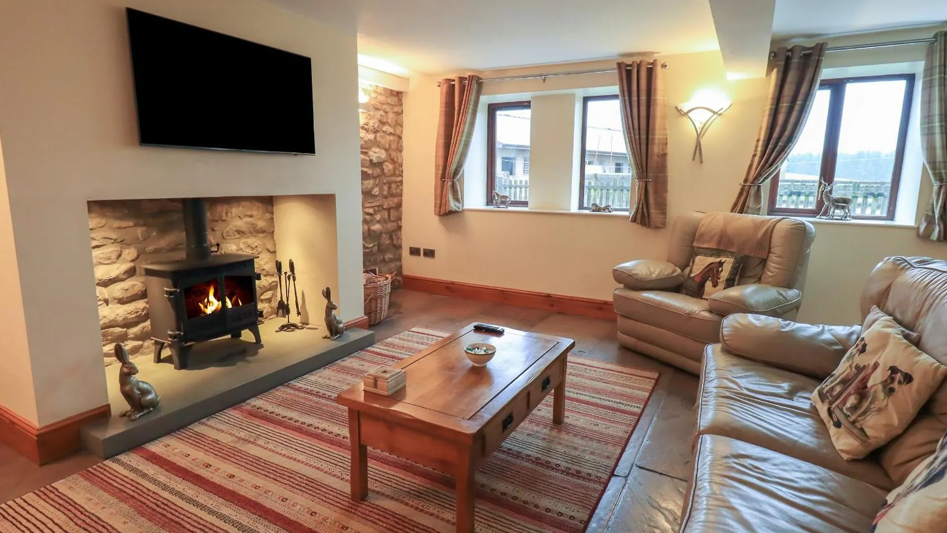 Villa Orcaber Farm Barn Austwick Regno Unito